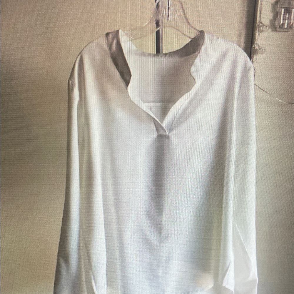 Elegant White Women's Top